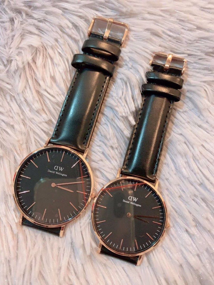 Daniel wellington 2025 black rose gold