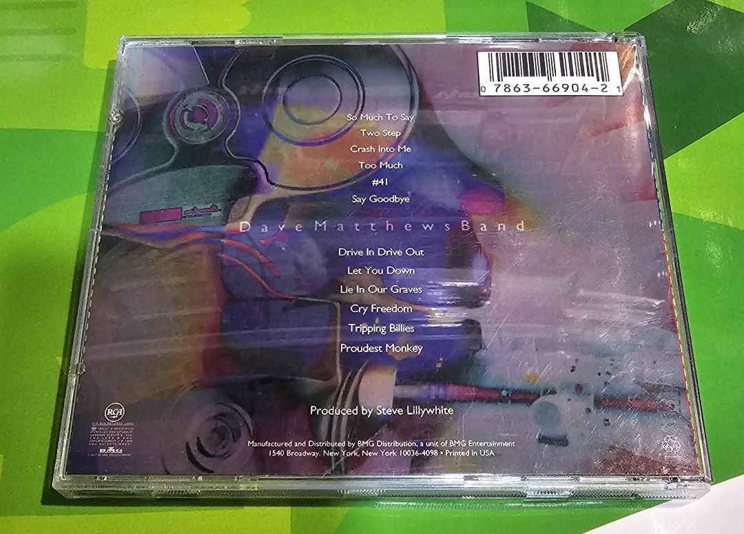 Dave Matthews Band Crash CD NM on Carousell