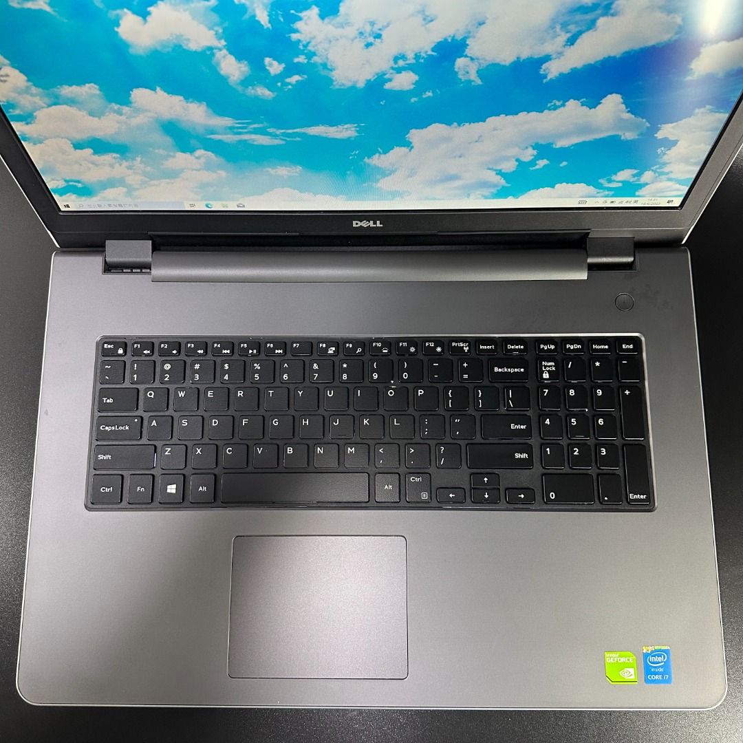 Dell inspiron 17 5758 ( i7 5代/ 16GB RAM / 480GB SSD / 17.3吋