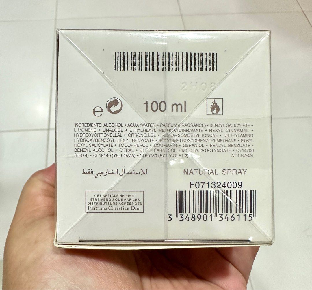 Dior Jadore in Joy perfume 100ml, Beauty & Personal Care, Fragrance & Deodorants on Carousell