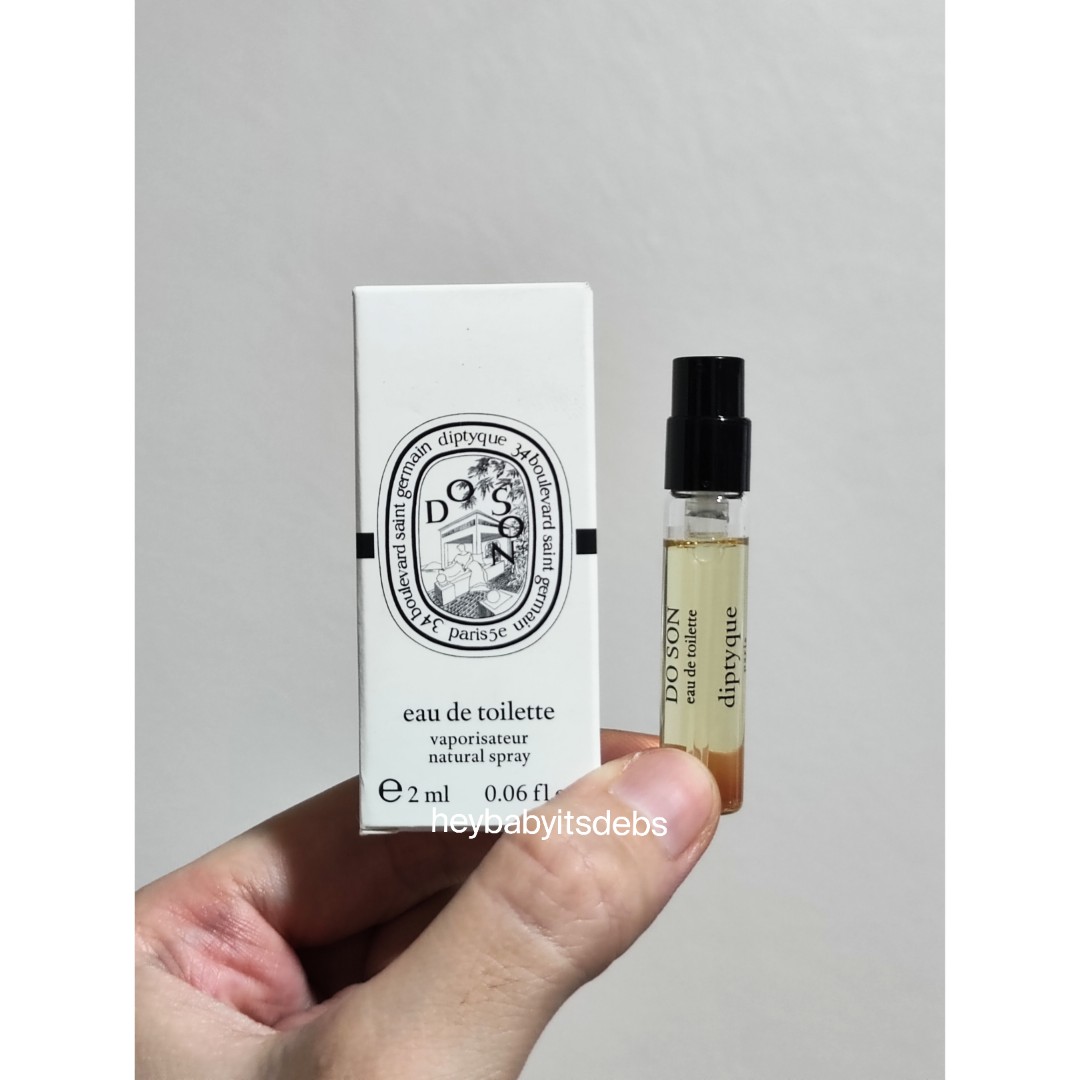 Diptyque EDT Doson / Lombre / Eau Rose / Ofresia Sample Perfume on ...