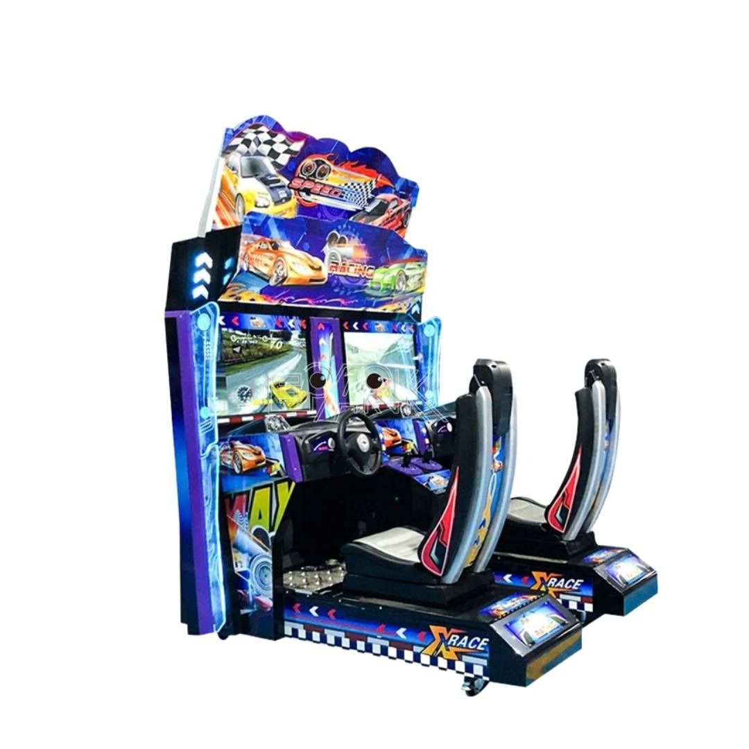 Double Players Outrun Racing Simulator Game Machine, Sports Equipment ...