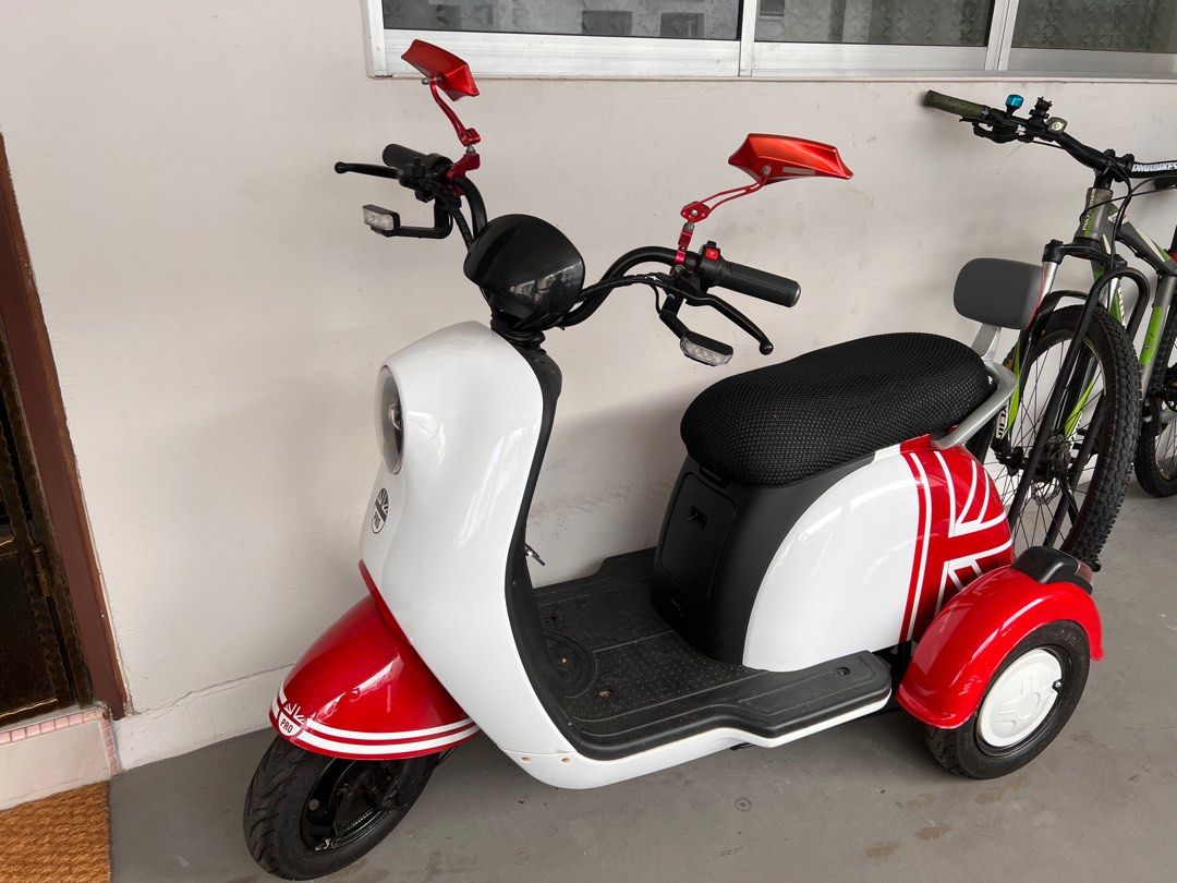 E-Bikes 2 Seaters Vespa Scooter Wheelchair Motorised, Sports Equipment,  Pmds, E-Scooters & E-Bikes, E-Scooters & E-Bikes On Carousell