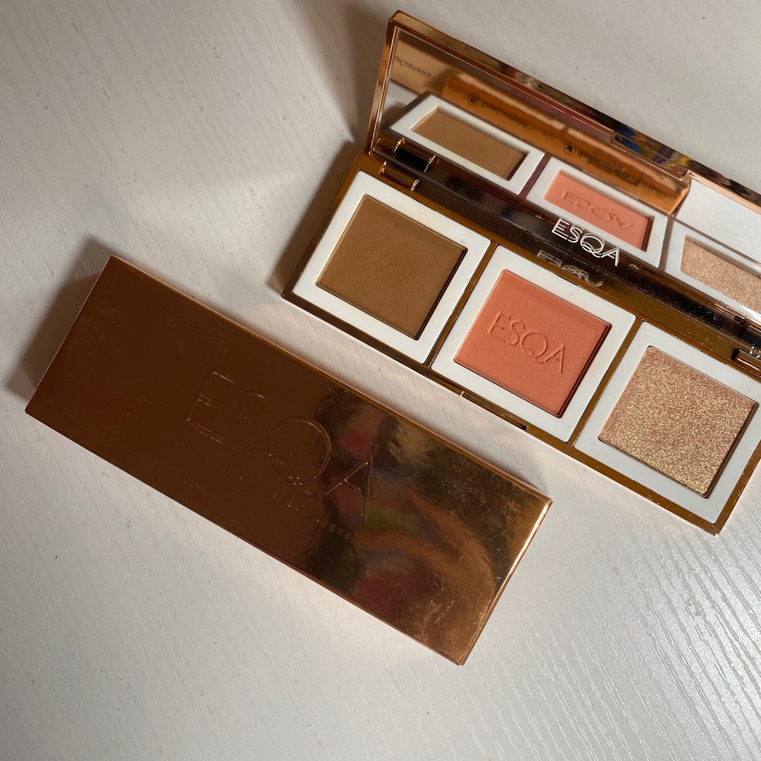 Esqa Trio Goddess Cheek Palette — Shade Athena on Carousell