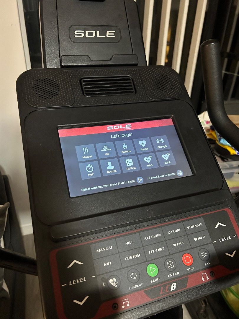 Exercise Bike LCB Upright, Sports Equipment, Exercise & Fitness