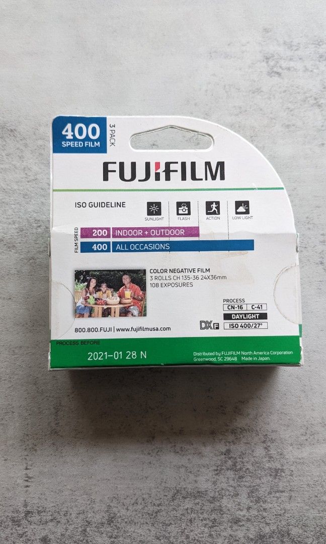 Kodak Ultramax 400 35mm Film Color Negative Film - 3 Rolls - 108