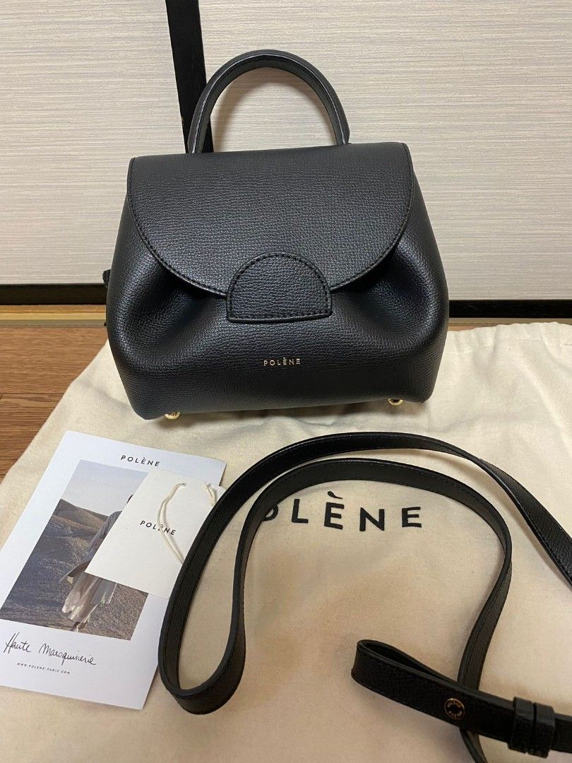 Fast Sale, Excellent, Polene Numero Uno Mini Black, With tag, dustbag and  brosur, •Nett, •Exclude ongkir 💗💕