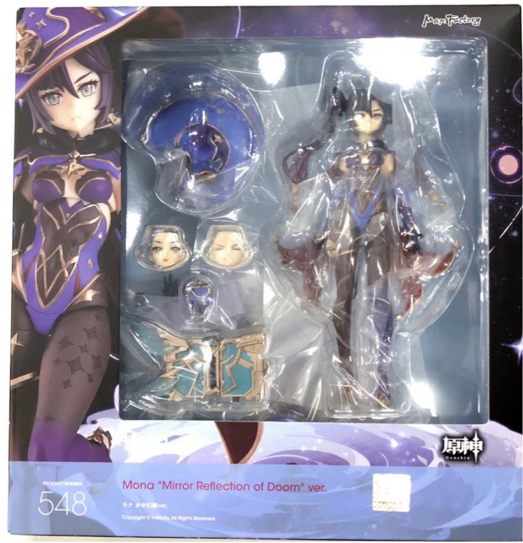 Figma 548 Mona Mirror Reflection of Doom Genshin Impact, Hobbies & Toys