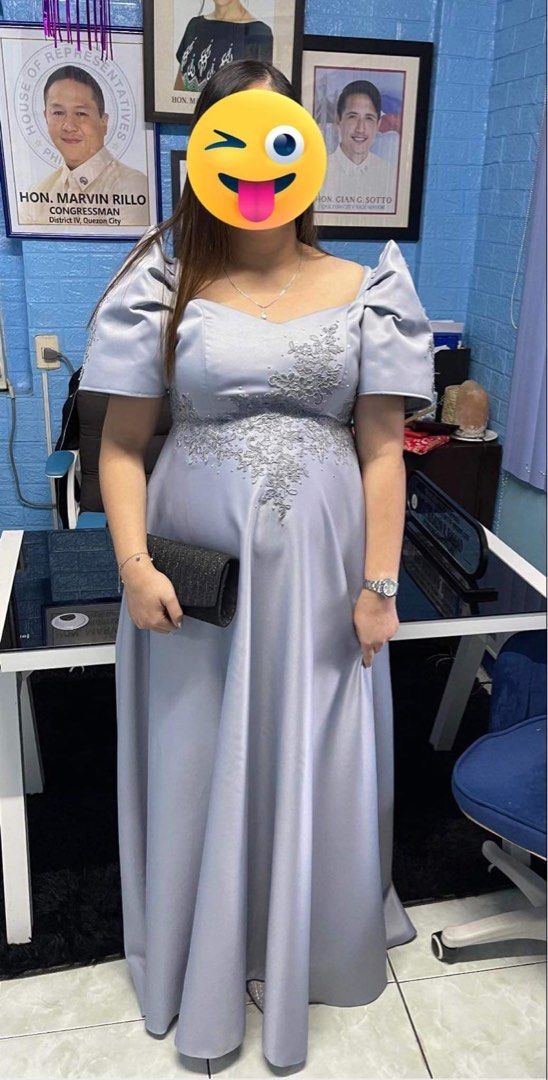 Filipiniana dress on sale for pregnant