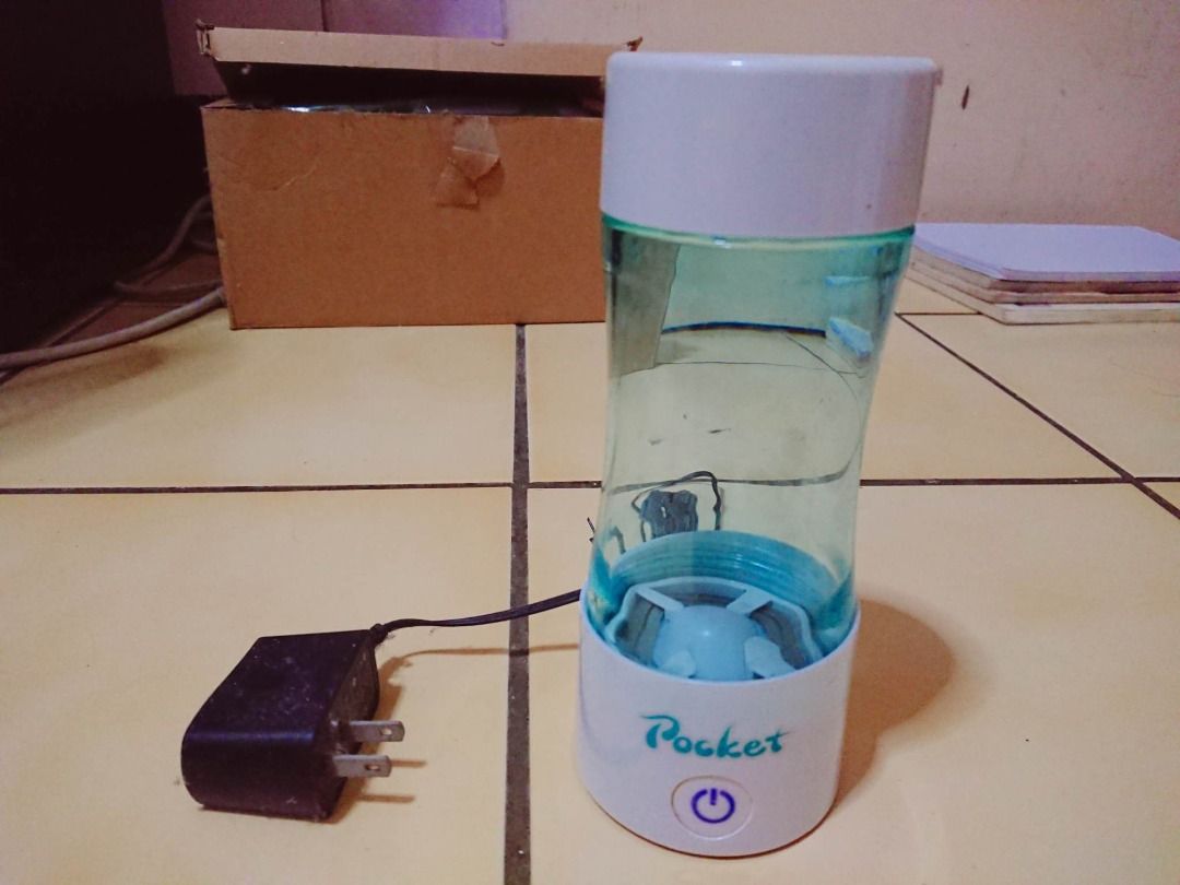 【出清】flax pocket 日本 水素水隨行杯 生成杯 水杯 水瓶 運動用 充電式氫離子天然能量水素機 攜帶式方便使