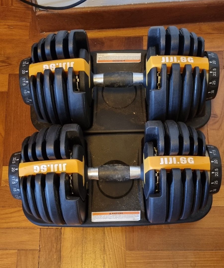 Flexicurls 48kg adjustable dumbbell