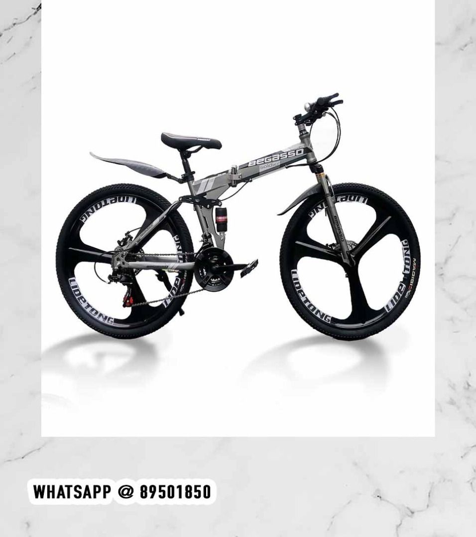 Begasso folding mountain bike price on sale