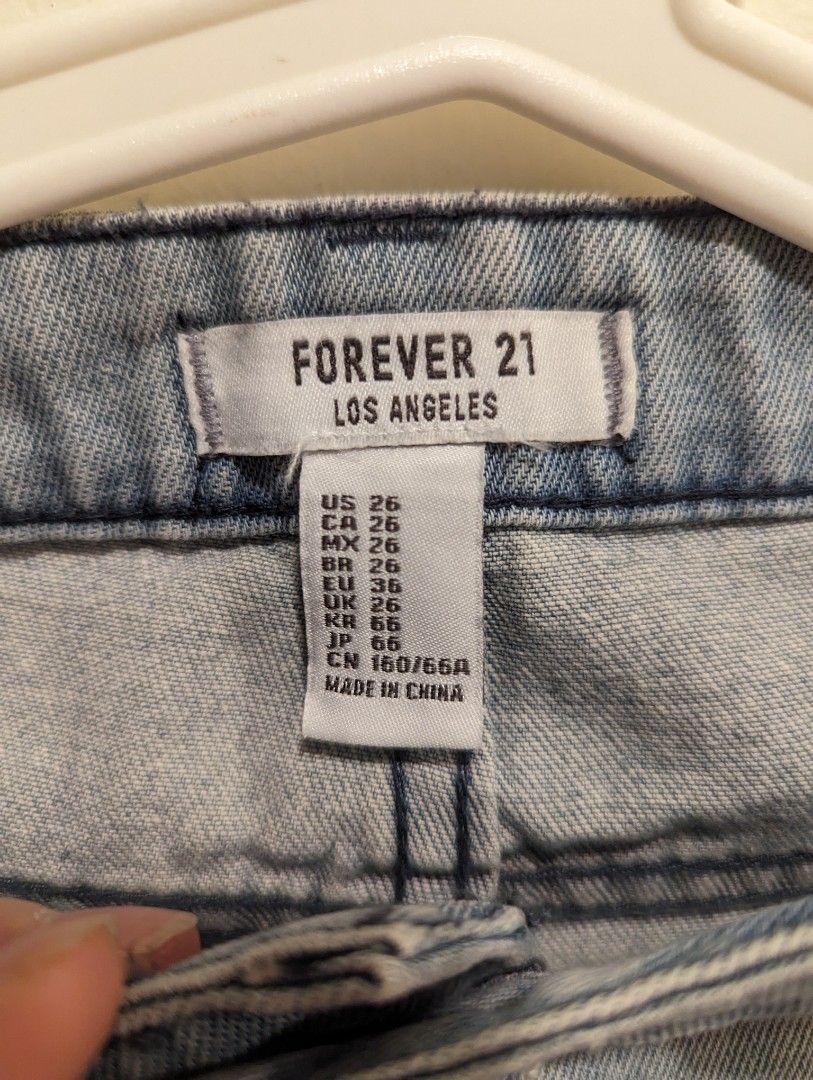 Size 6 in forever 21 jeans top