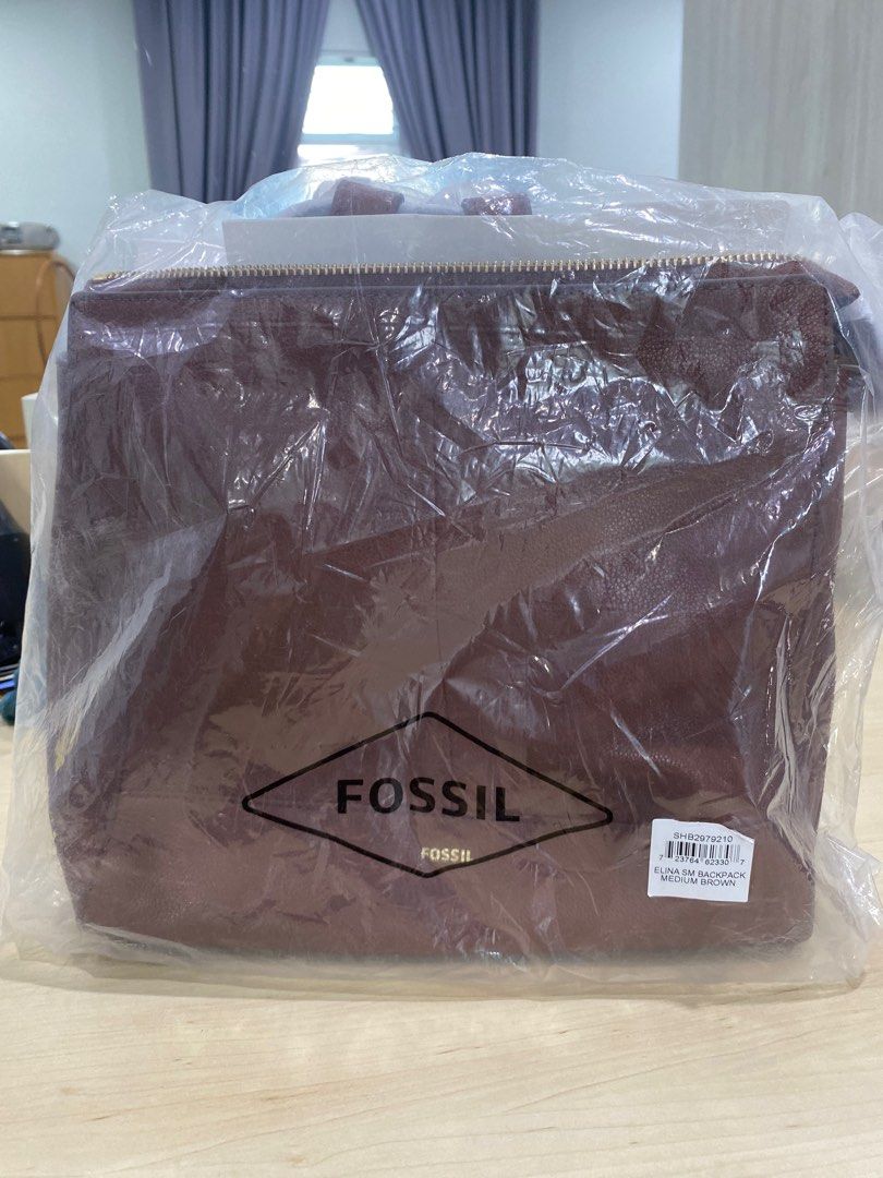 Fossil Elina Brown Backpack SHB2979210