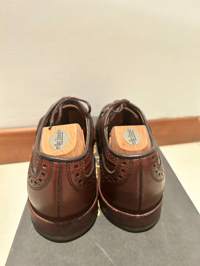 Free Delivery Allen Edmonds McAllister Wingtip Oxford Dress Shoe Size 8.5D
