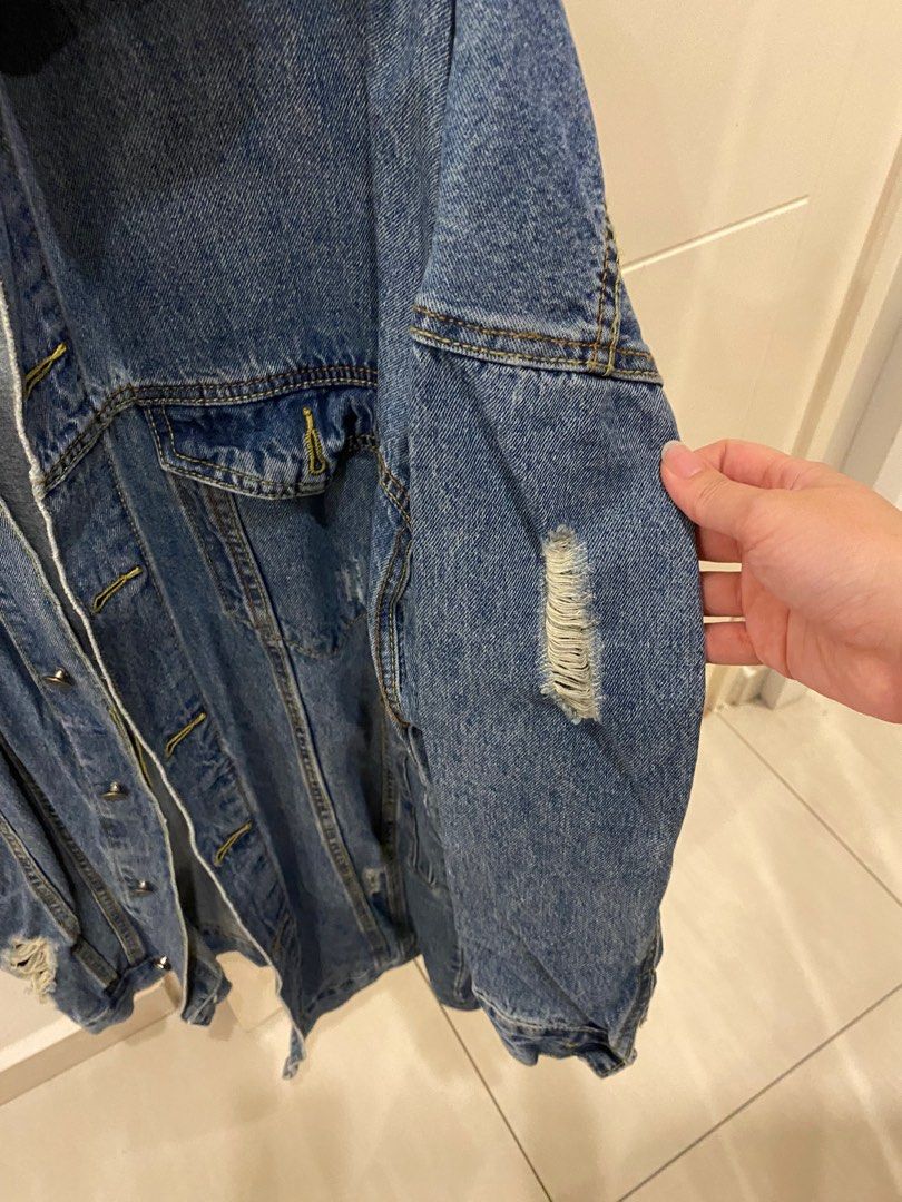 Caution to the wind clearance denim jacket