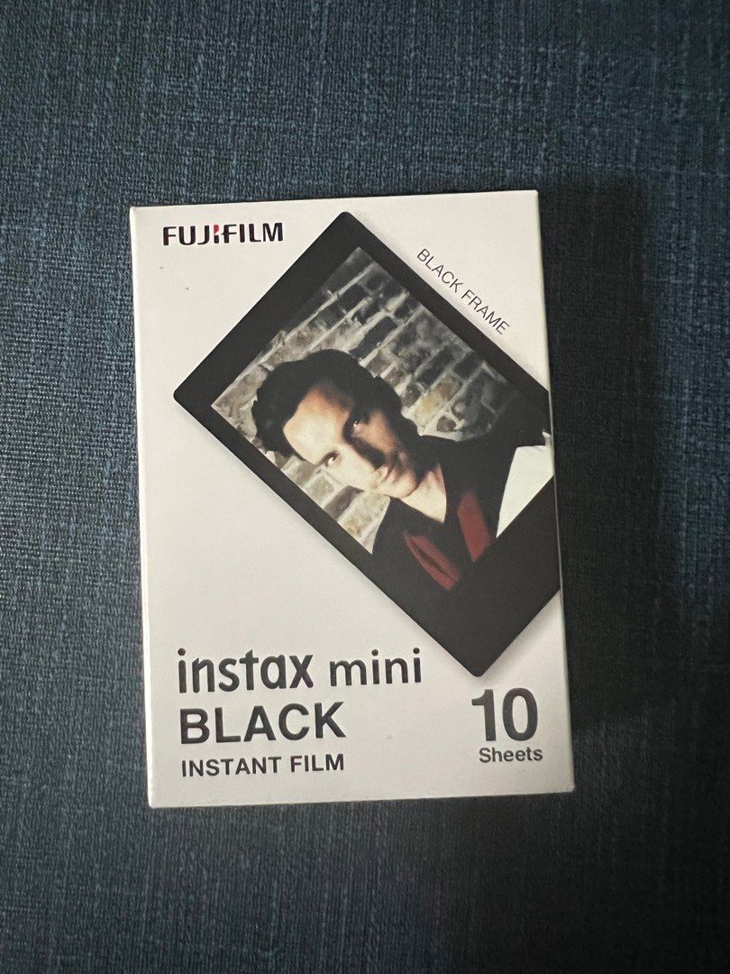 FUJIFILM mini Instax film - Black Frame, Photography, Photography