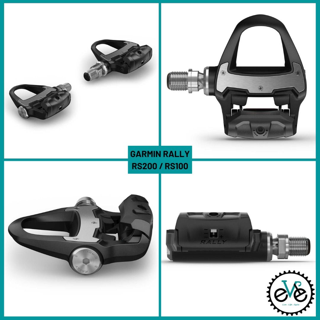 Garmin Rally RS200 RK200 RS100 RK100 Pedals With Power Meter
