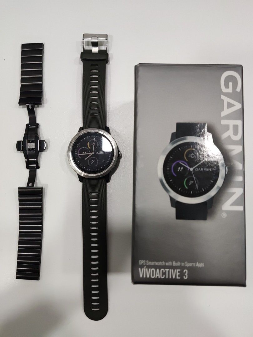 Garmin vivoactive cheap 3 silver