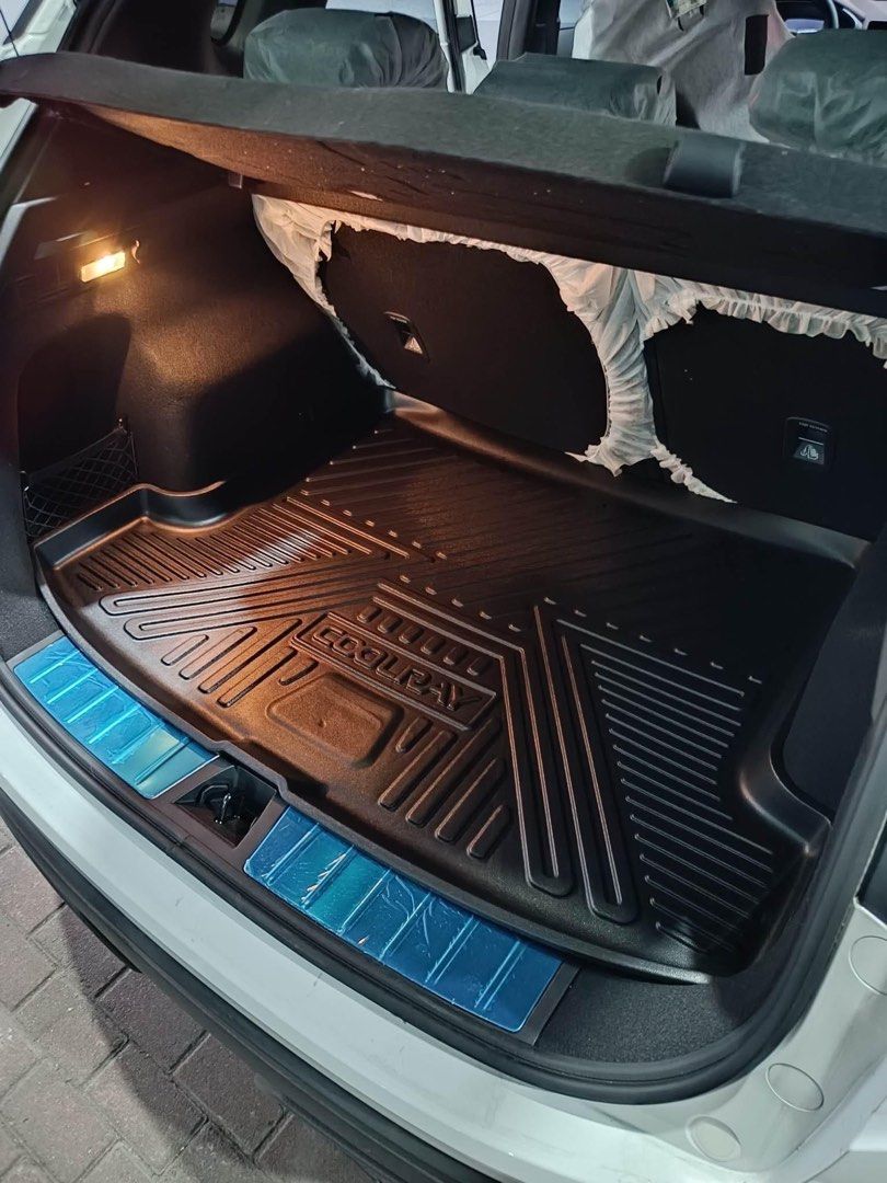 Geely Coolray Cargo Tray (Category: Upholstery, Seatcovers and Other Interior Parts and Accessories) located in Quezon City. Submitted by j0shy (Listing ID 1228820234, Image 1). Description: For Sale! 1pc Geely Coolray Cargo Tray Never Been Used Sealed Lalamove or Pick up only! No Overseas ! Fix Price! RFS: Extra.