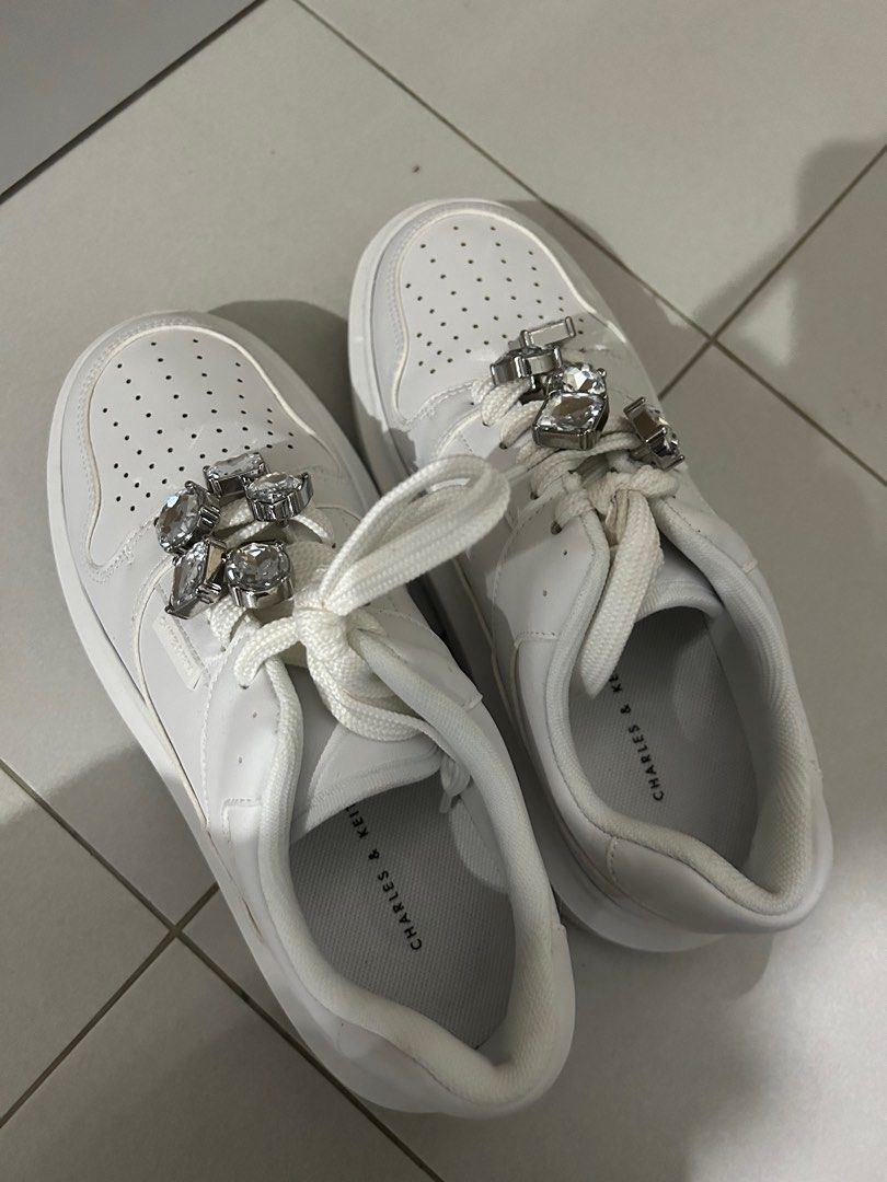 Embellished cheap platform sneakers