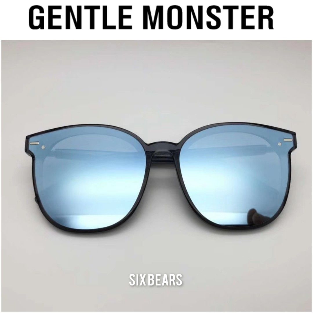 Gentle monster six bears mirror blue lens sunglasses 太陽