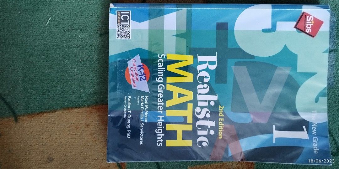 Grade 1 textbooks (Category: Textbooks) located in Quezon City. Submitted by dtzee (Listing ID 1238086862, Image 2). Description: grade 1 textbooks A. IEEC (English 2nd edition) B. Kamalayang Panlipunan ( AP) C.Exercises for Better Penmanship D. Realistic Math ( 2nd Edition) G. Growing in Jesus Christ 140 each or 600 for All.