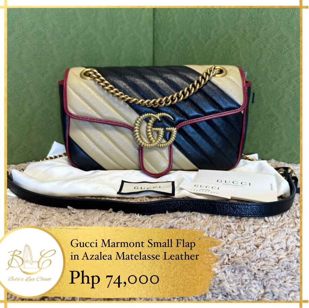 Gucci Marmont Flap, Luxury, Bags & Wallets on Carousell