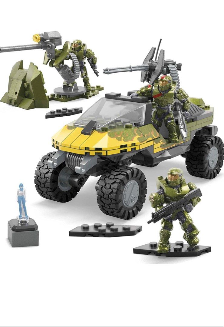 Halo mega construx warthog rescue, Hobbies & Toys, Toys & Games on