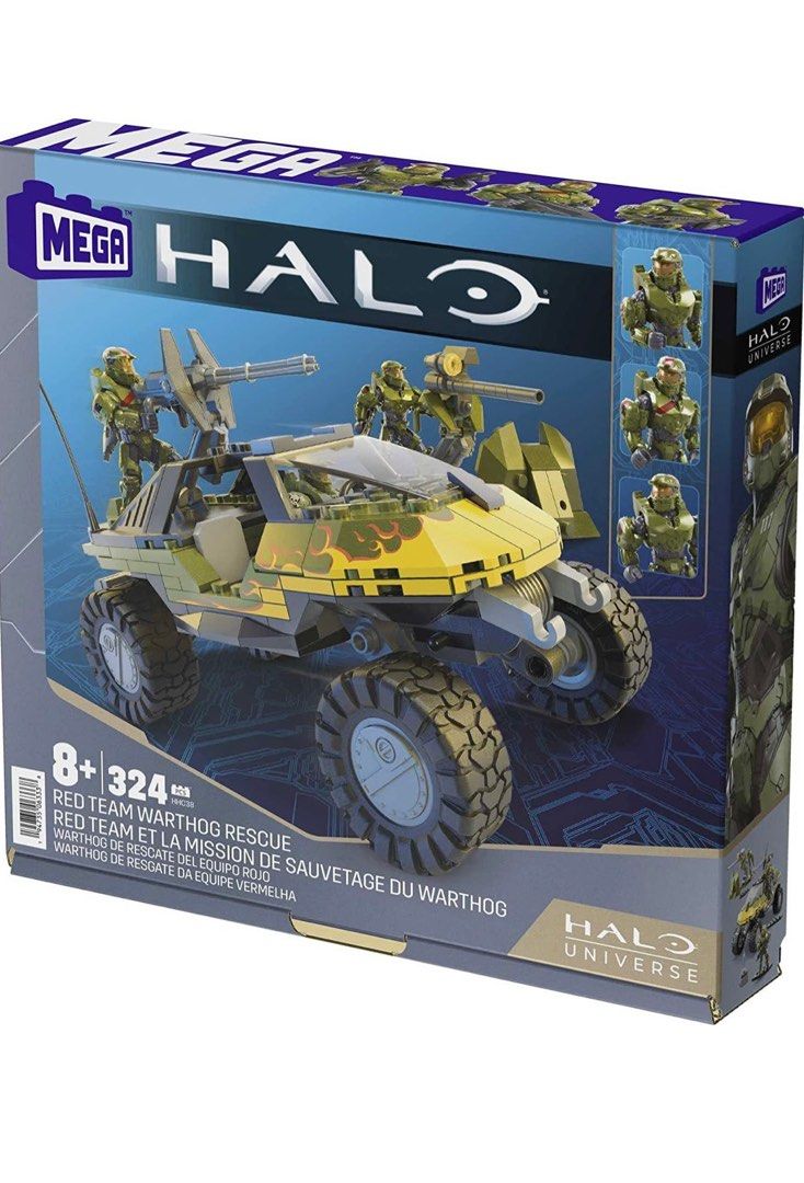 Halo mega construx warthog rescue, Hobbies & Toys, Toys & Games on