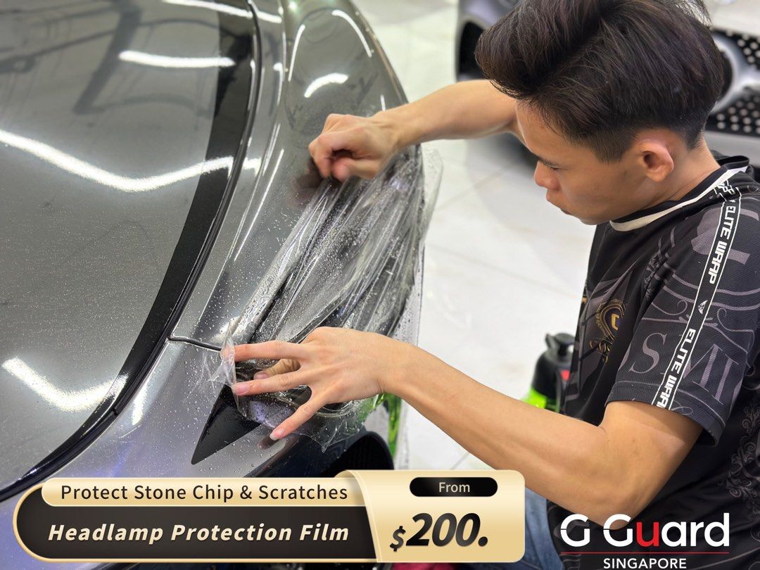 Headlamp Protection Film, Car Accessories, Car & Services on
