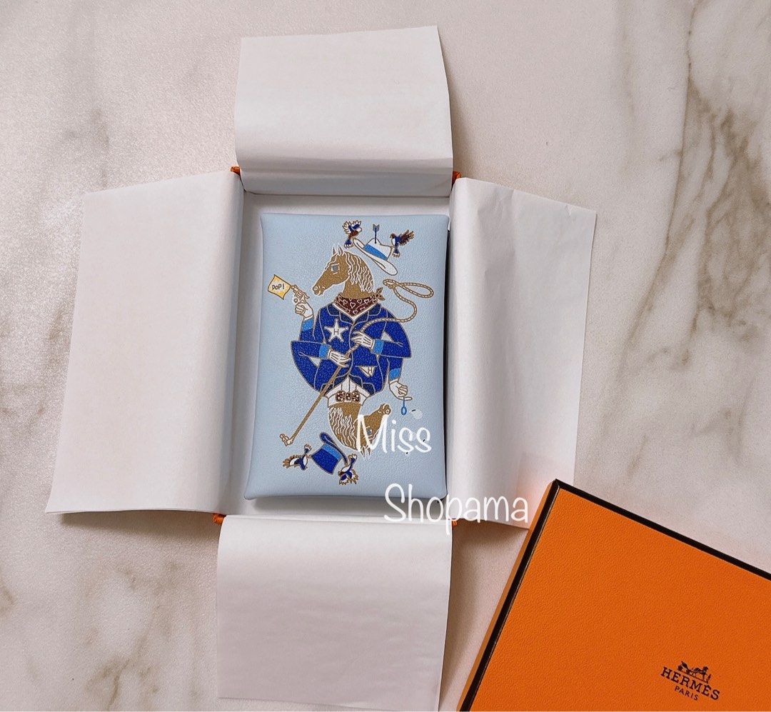 Hermes Calvi & Bearn Card Holder Unboxing 