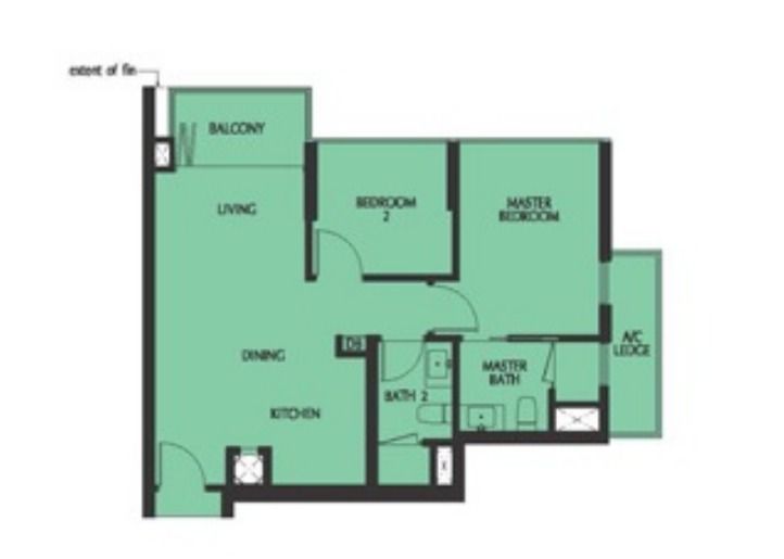 High Floor Unblocked Premium Condo Unit with Loft for Rental, Property