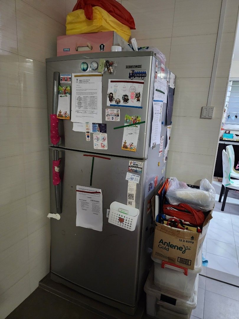 Hitachi Fridge RZ 540AM (good condition and well maintain ), TV & Home