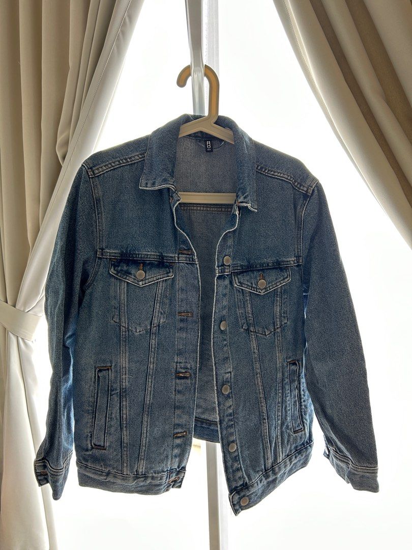Harga denim top jacket h&m