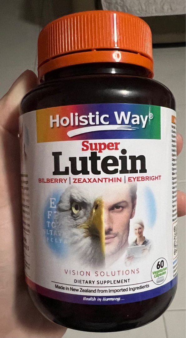 Holistic Way Lutein Eye Supplement, Health & Nutrition, Health