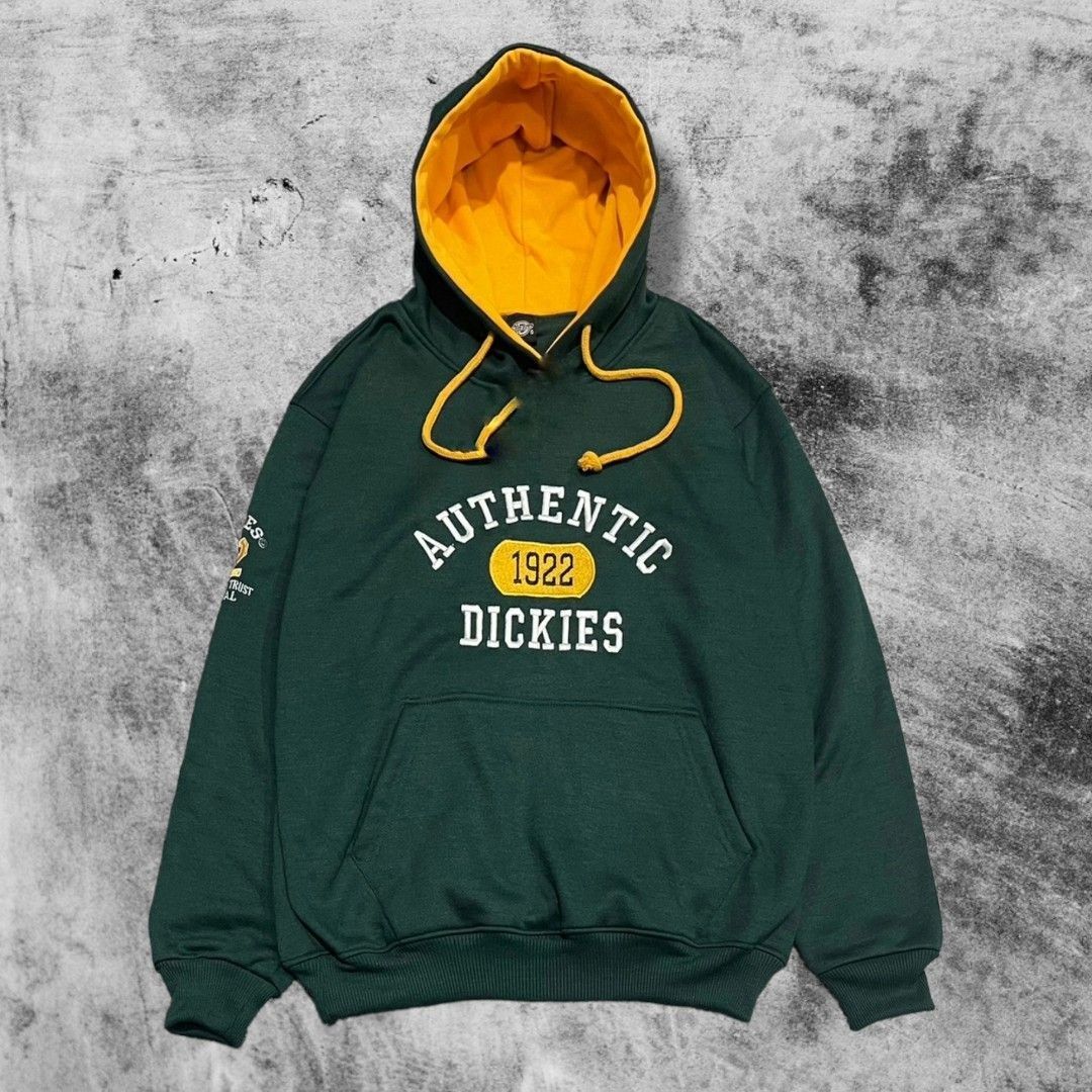 Hoodie Dickies Authentic 1922 Hijau Kuning