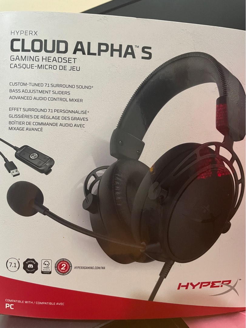 Hyperx Cloud Alpha S, Audio, Headphones & Headsets on Carousell