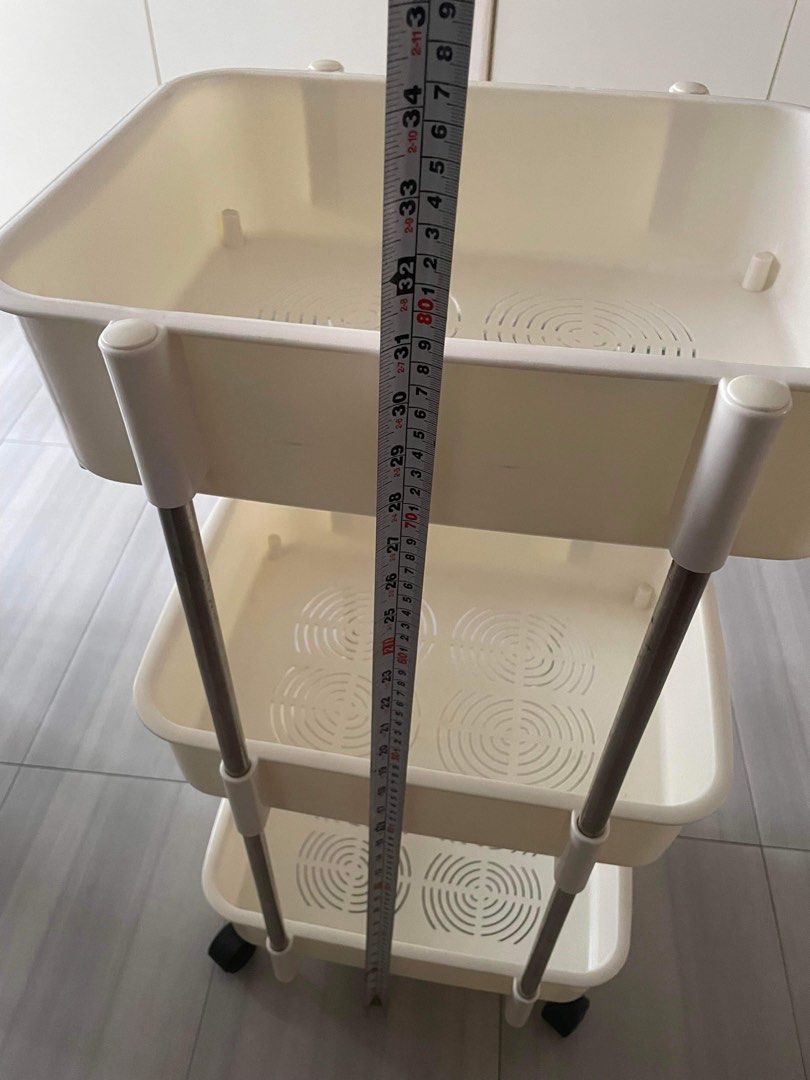 IKEA 3Tier Movable Basket/Rack, Furniture & Home Living, Home