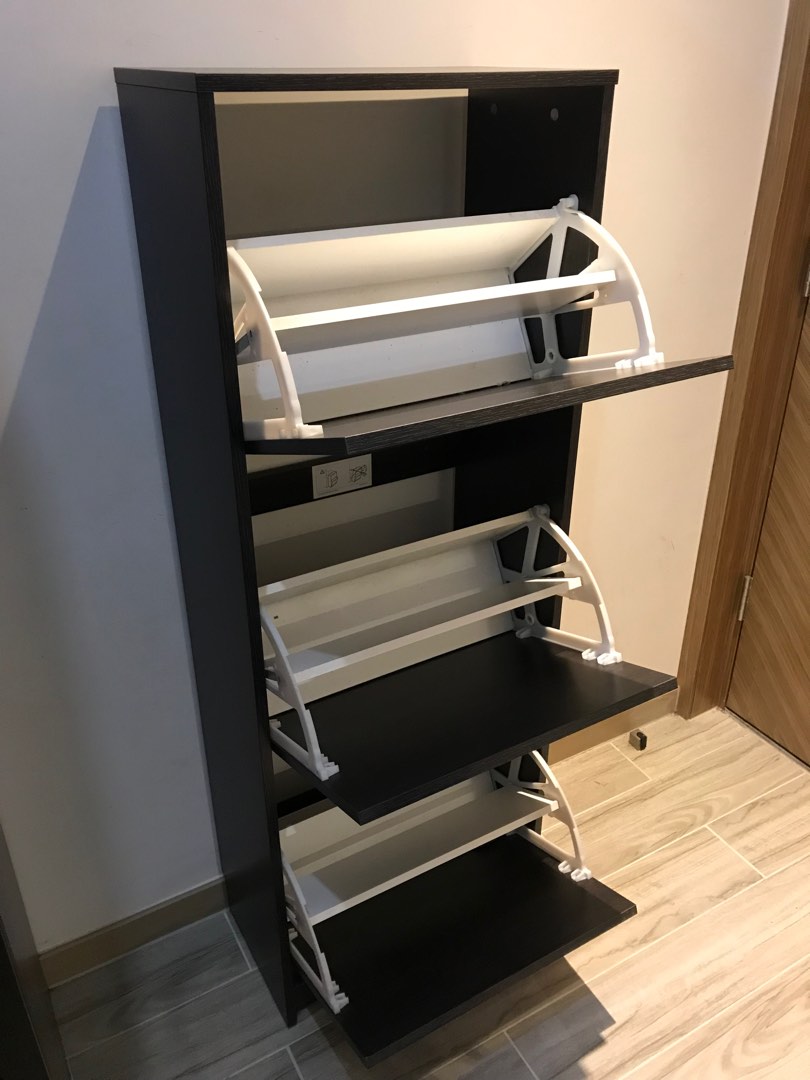 IKEA BISSA SHOE RACK / (99 new), 傢俬＆家居, 傢俬, 櫃子、組合櫃及置物架 Carousell