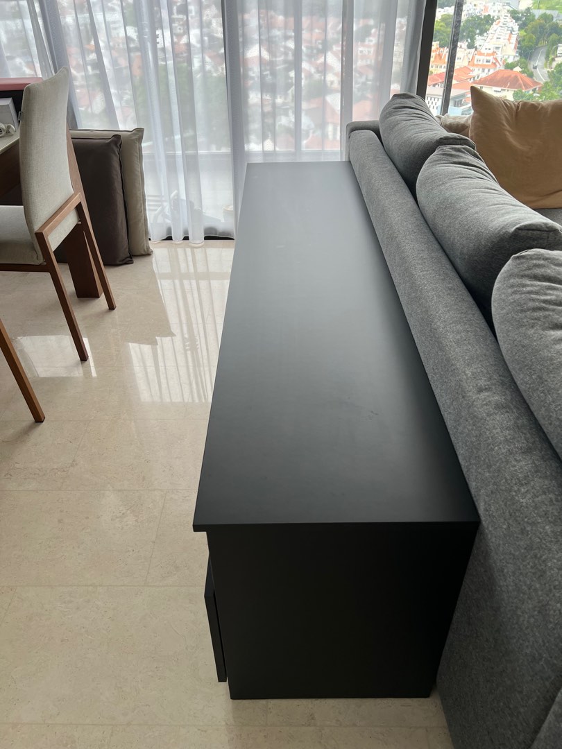 Brimnes tv on sale bench black