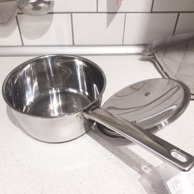 HEMKOMST Frying pan, stainless steel/non-stick coating, 13 - IKEA