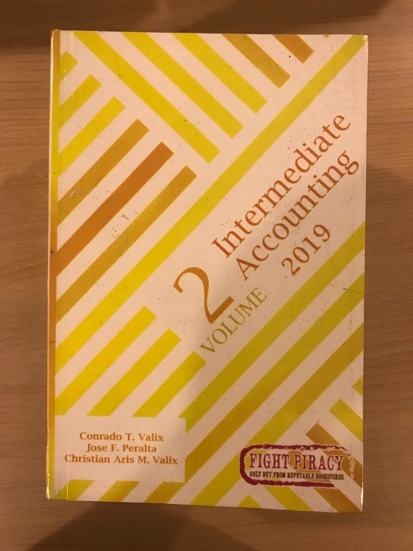 Intermediate Accounting (2019) Valix, Peralta, Valix, Hobbies & Toys