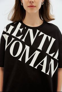 On-hand : Gentlewoman Black Oversize T-shirt