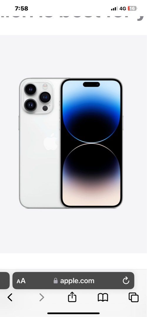 iPhone 14 pro max , white , 512GB, Mobile Phones & Gadgets, Mobile ...