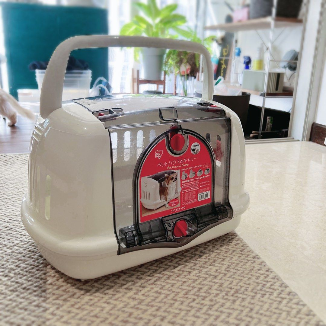 IRIS small pet carrier, Pet Supplies, Homes & Other Pet Accessories on