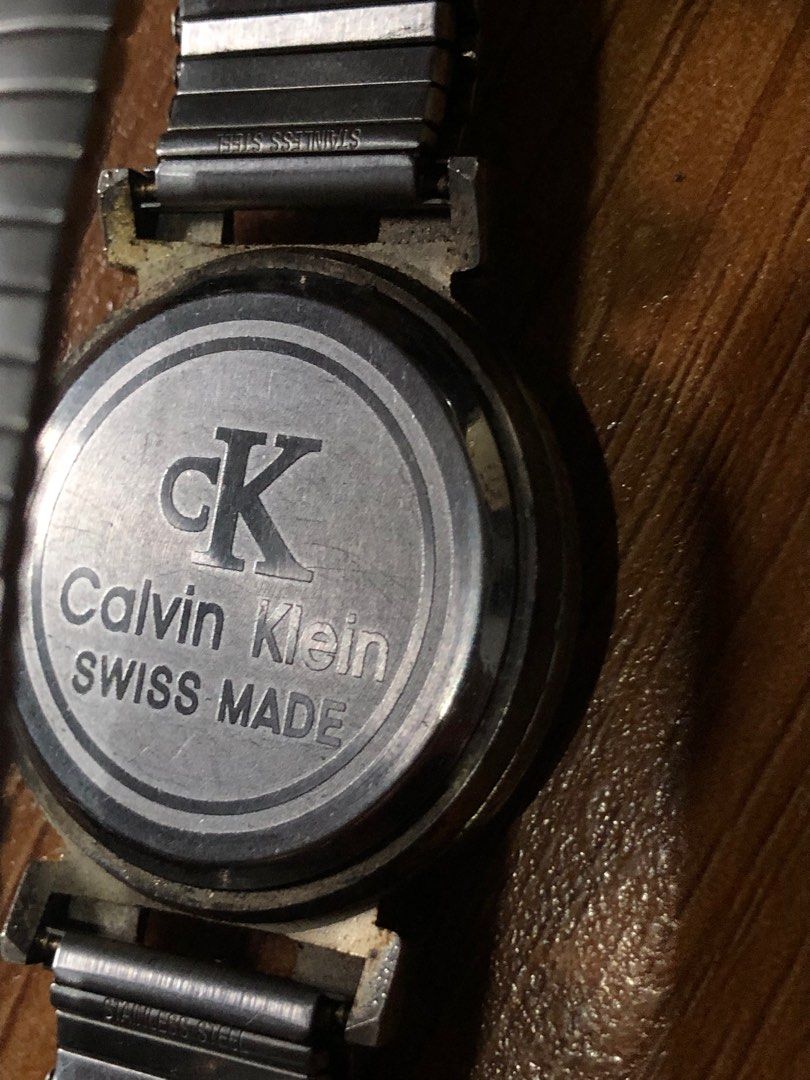 Jam Calvin Klein swiss made Fesyen Pria Jam Tangan di Carousell
