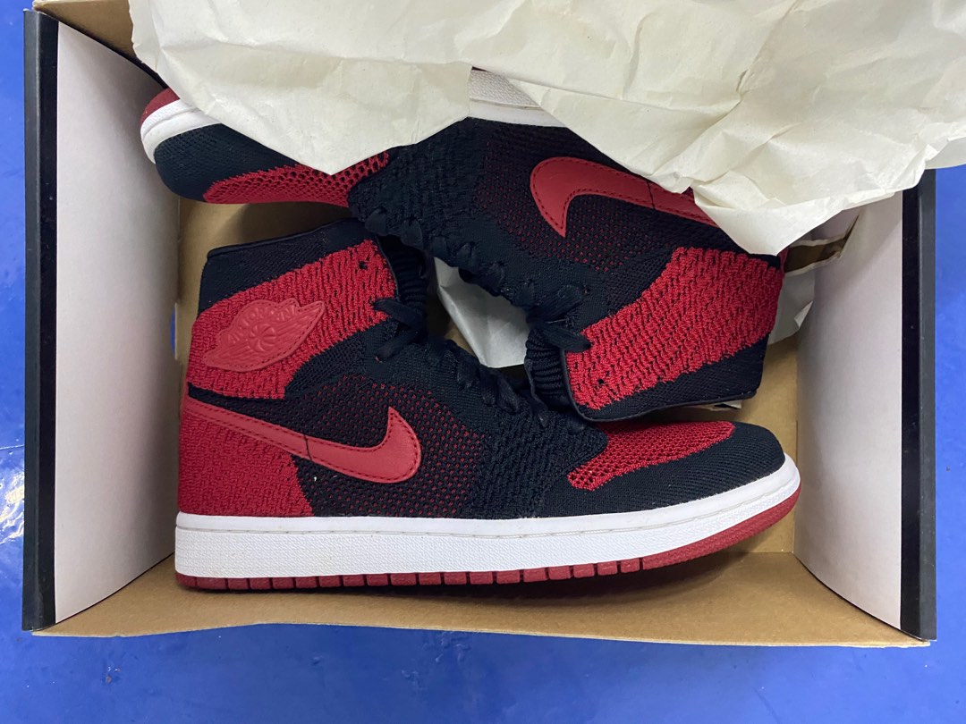 Jordan 1 flyknit gs best sale