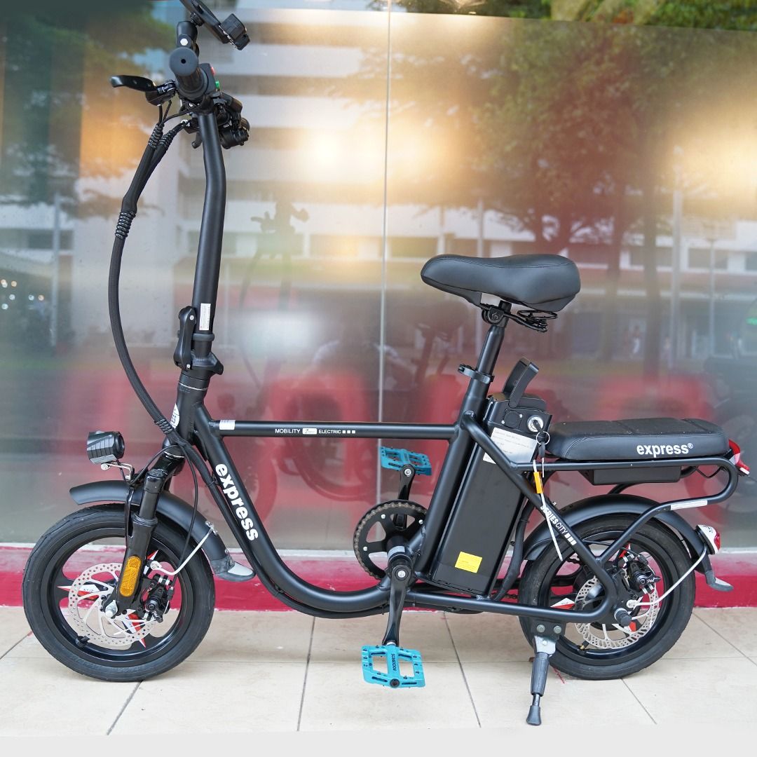 Junior Express Ebike 48V 11.5Ah Free Rockbros Pedals MFC Phone