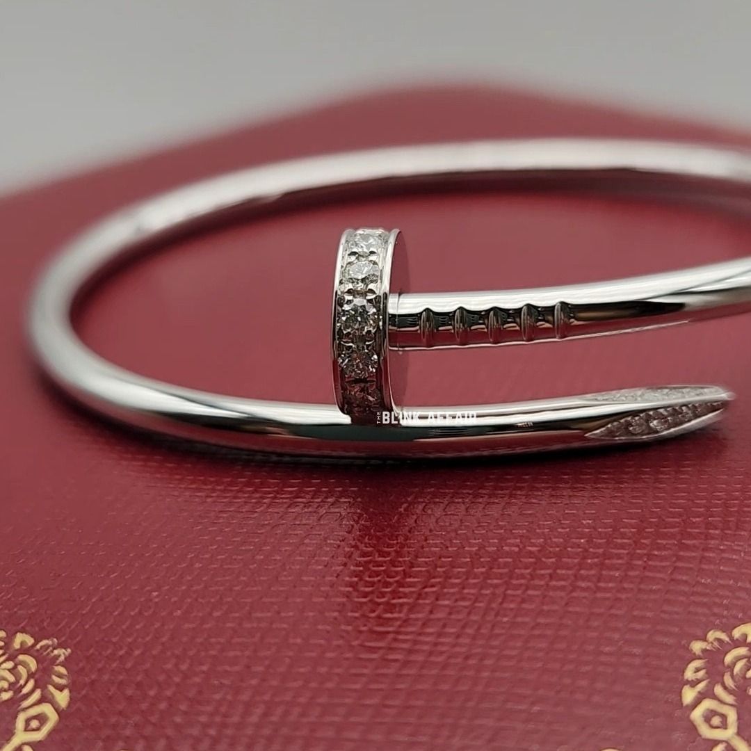 Cartier white gold juste top un clou